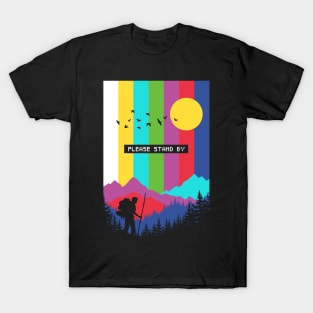 TV Test pattern Nature T-Shirt